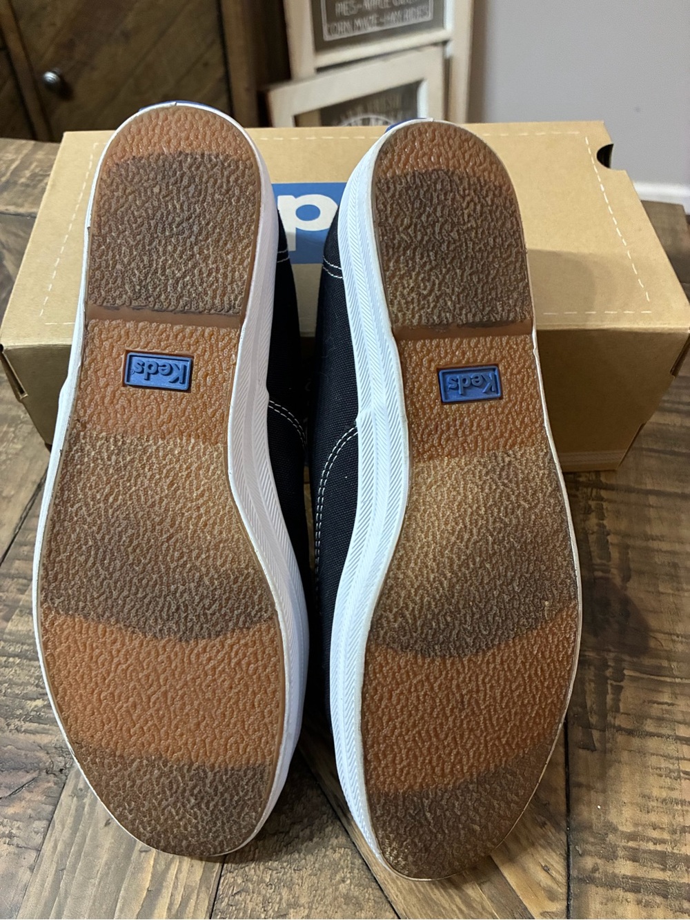 Keds Champion Canvas Sneakers in Black - Picture 7 of 7